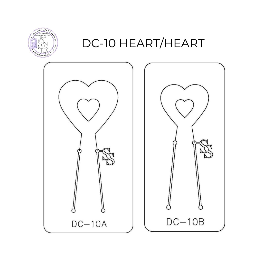 PANCAKE DIE DC-10 HEART/HEART